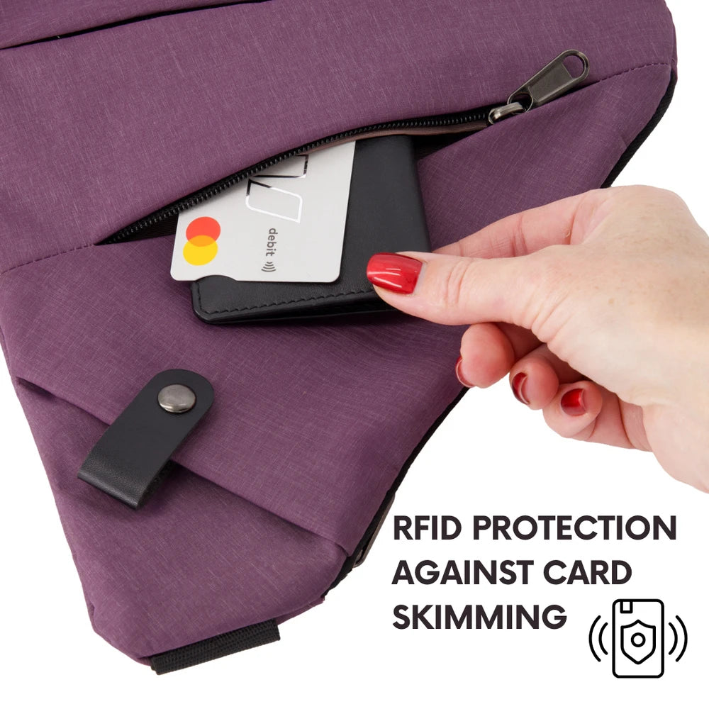 Anti-Theft Crossbody Travel Bag