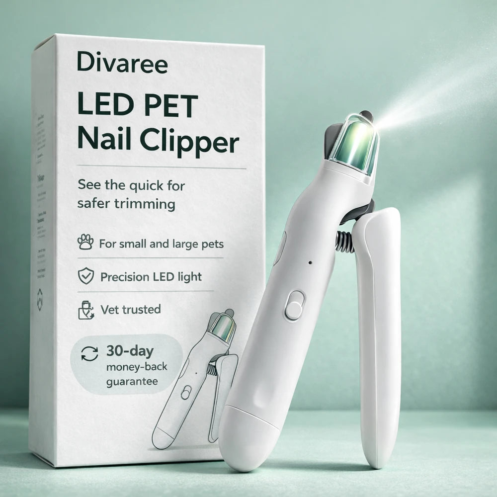 LED Light Pet Nail Clipper