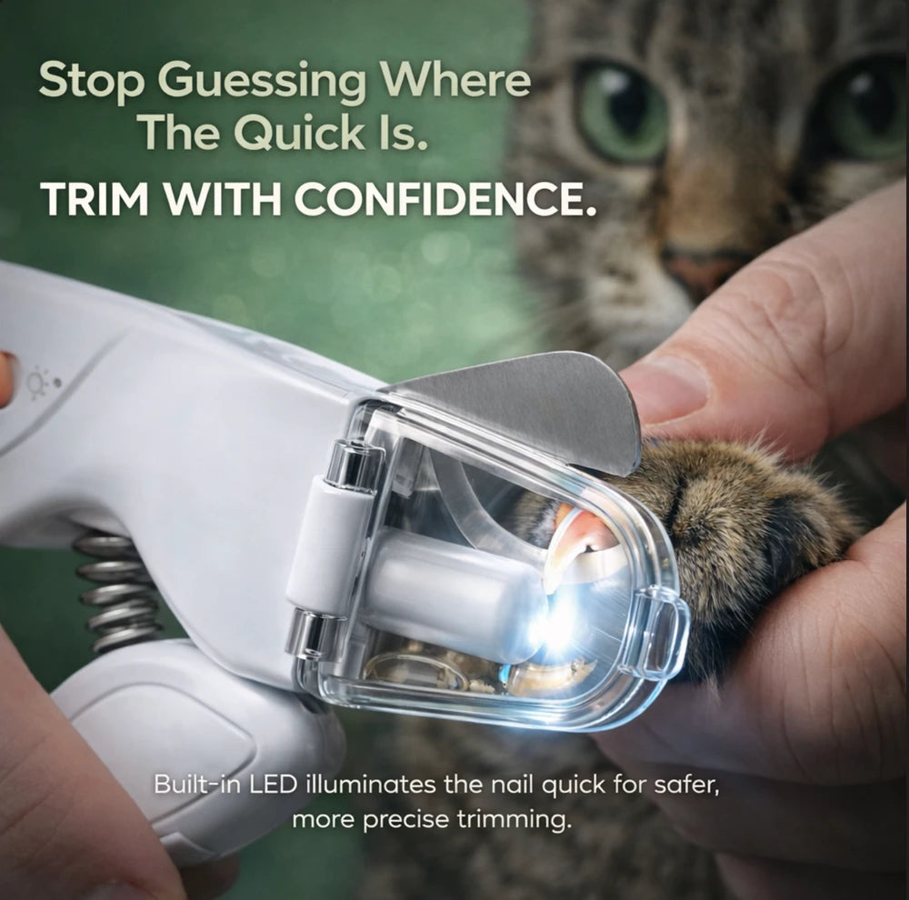 LED Light Pet Nail Clipper