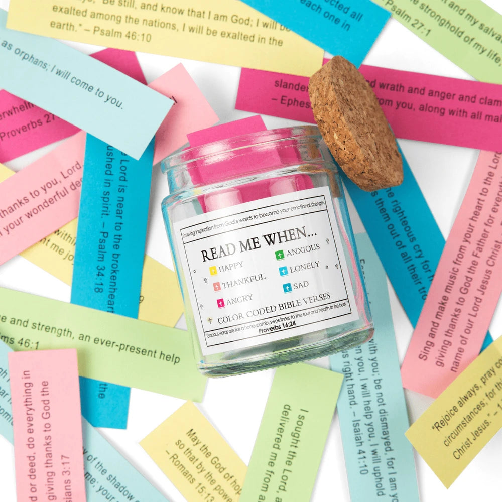 Handmade Bible Verse Jar