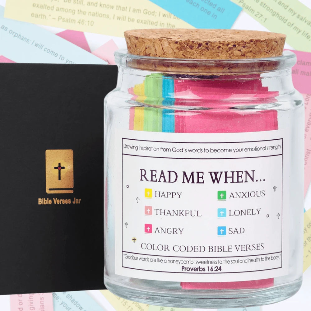 Handmade Bible Verse Jar