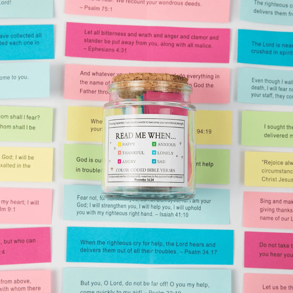 Handmade Bible Verse Jar