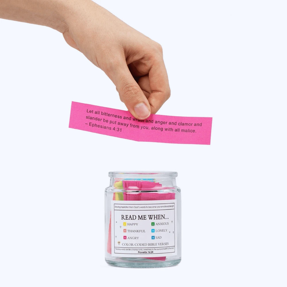 Handmade Bible Verse Jar