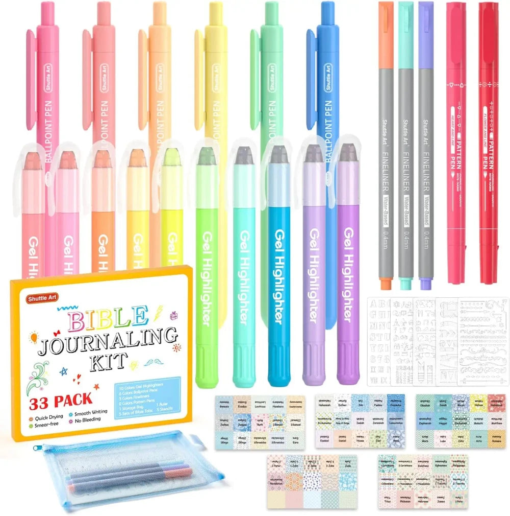 Bible Journaling Highlighter and Pen Set