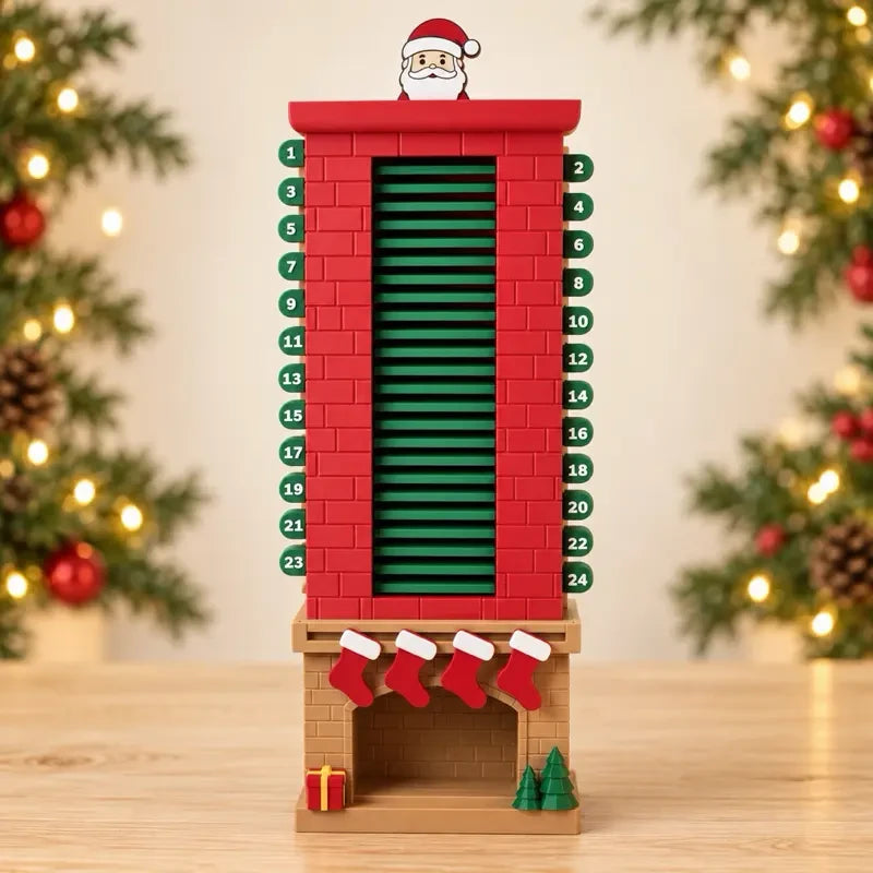 Santa Chimney Advent Calendar