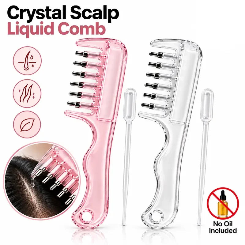 Scalp Liquid Applicator Comb