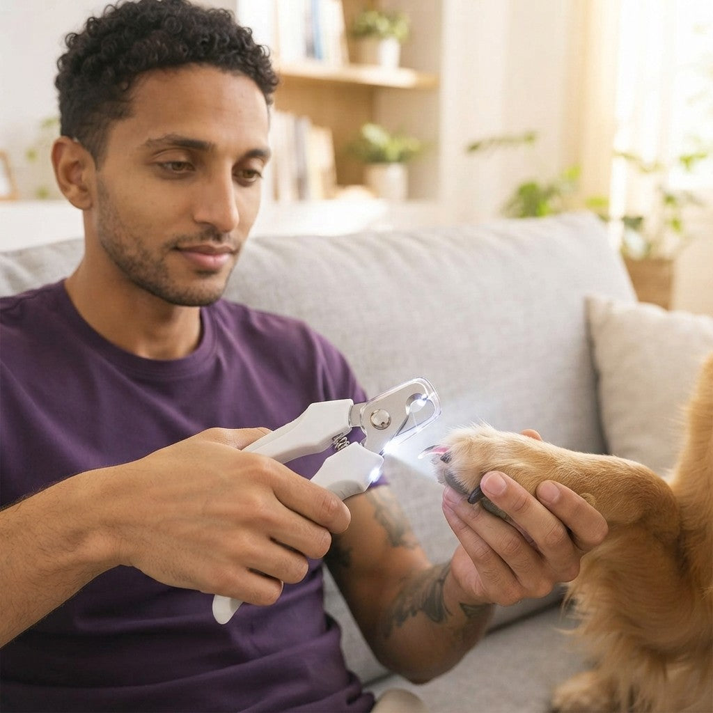 LED Light Pet Nail Clipper